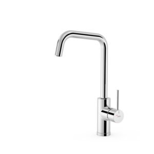 MONOMANDO CA&Ntilde;O CURVO<span> - </span>CHROME