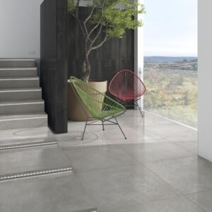 Pavimento Gres Porcelánico Efecto Cemento Rift 80x80